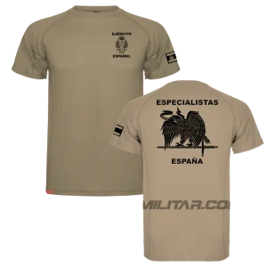 Camiseta militar Especialistas del Ejército Español