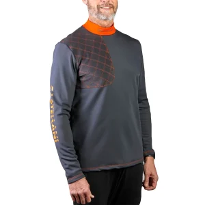 Camiseta manga larga Hydro Castellani con cuello Hombre