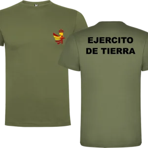 Camiseta algodón Ejército de Tierra
