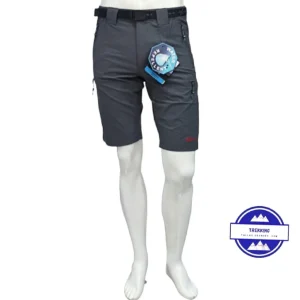 Bermuda trekking elástica hombre