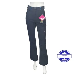 Pantalón montaña mujer multielástico Joluvi negro