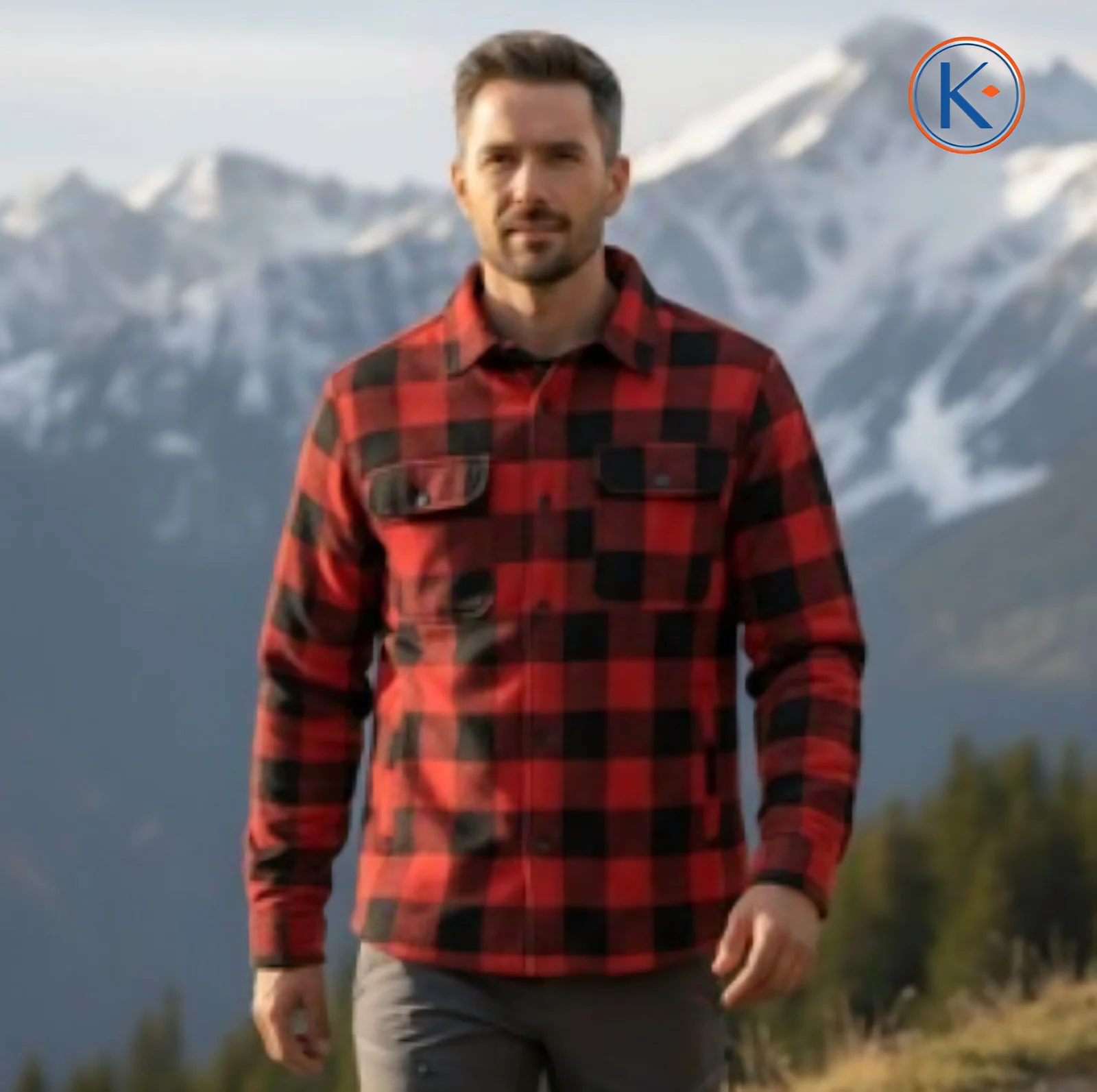 Camisa Polar de Cuadros eXtreme para Hombre - Imagen 4