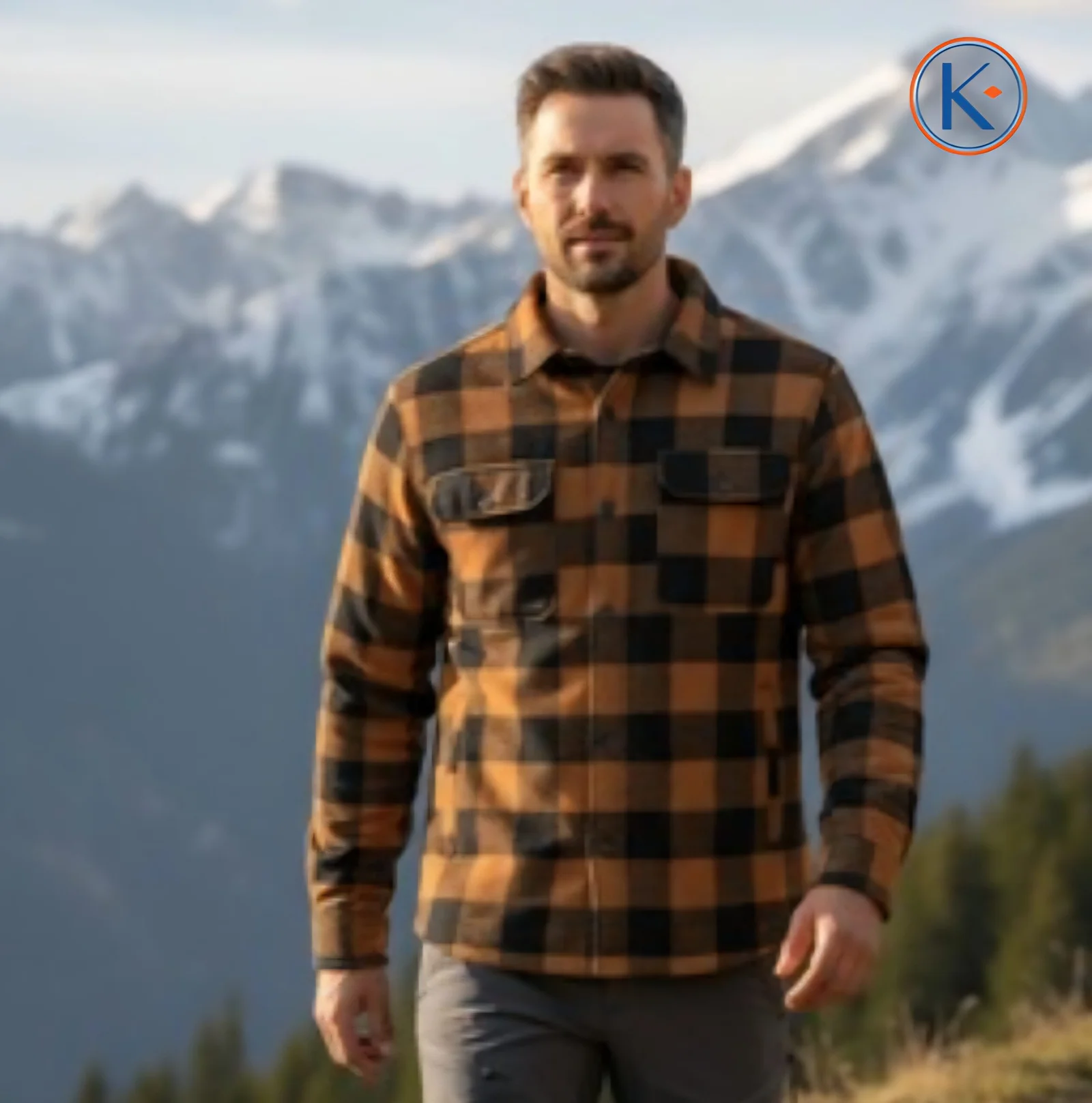 Camisa Polar de Cuadros eXtreme para Hombre