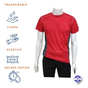 Joluvi camiseta manga corta running hombre