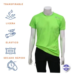 Joluvi camiseta manga corta lima running hombre