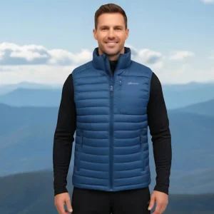 Chaleco acolchado eXtreme hombre tallas grandes S-3XL azul