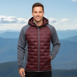 Chaqueta híbrida RIK hombre tallas grandes M-3XL